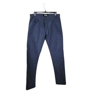 Revtown Men's Navy Heather Tech Five-Pocket Sharp Casual Skinny Jeans Size 30